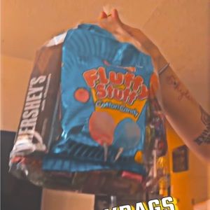 I’m selling candy bags to raise money to do things with my kids this summer.